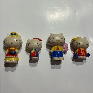 Hello Kitty Playset - Yellow, Red, Blue Accents